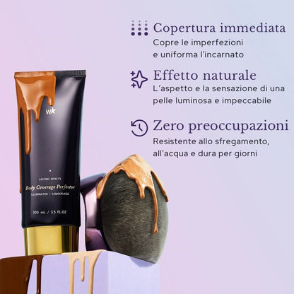 Crema coprente corpo anti-imperfezioni